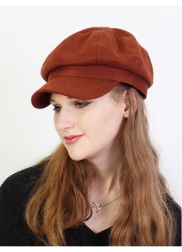 Winter Warm Wool Beret /Taupe